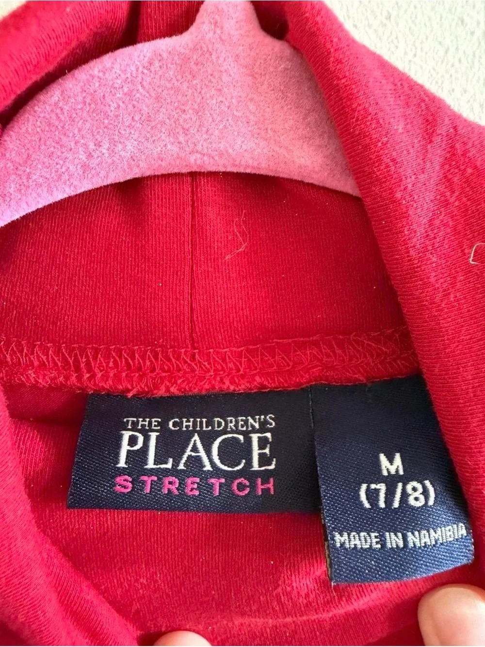 The Children's Place Sparkly Red Long Sleeve Turtleneck
